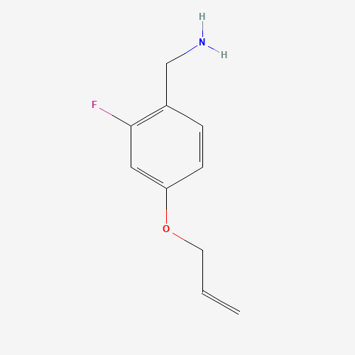 (2-fluoro-4-prop-2-enoxyphenyl)methanamine (CAS: 1233026-07-7) - Related Chemical Product