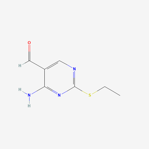 4-amino-2-ethylsulfanylpyrimidine-5-carbaldehyde (CAS: 867353-54-6) - Related Chemical Product