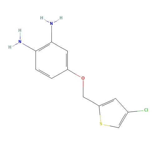 4-[(4-chlorothiophen-2-yl)methoxy]benzene-1,2-diamine (CAS: 1305351-53-4) - Related Chemical Product