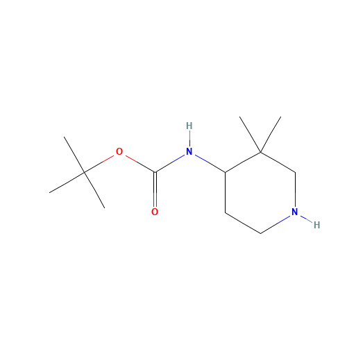 tert-butyl N-(3,3-dimethylpiperidin-4-yl)carbamate (CAS: 544443-41-6) - Related Chemical Product