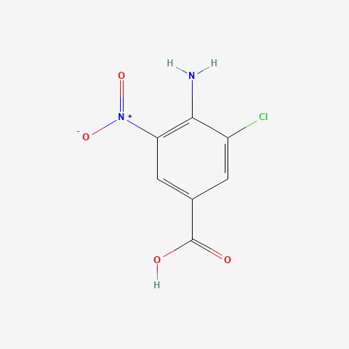 4-amino-3-chloro-5-nitrobenzoic acid (CAS: 37902-01-5) - Related Chemical Product