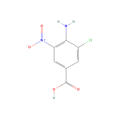 4-amino-3-chloro-5-nitrobenzoic acid (CAS: 37902-01-5) - Related Chemical Product