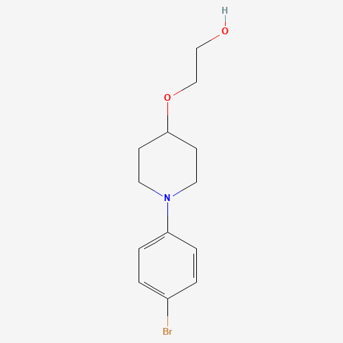 2-[1-(4-bromophenyl)piperidin-4-yl]oxyethanol (CAS: 1415794-28-3) - Related Chemical Product