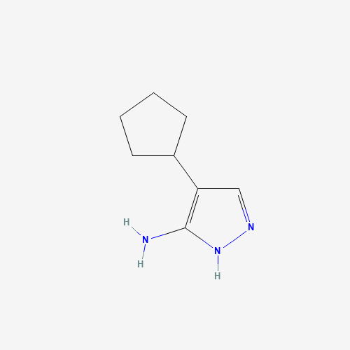 4-cyclopentyl-1H-pyrazol-5-amine (CAS: 673475-75-7) - Related Chemical Product