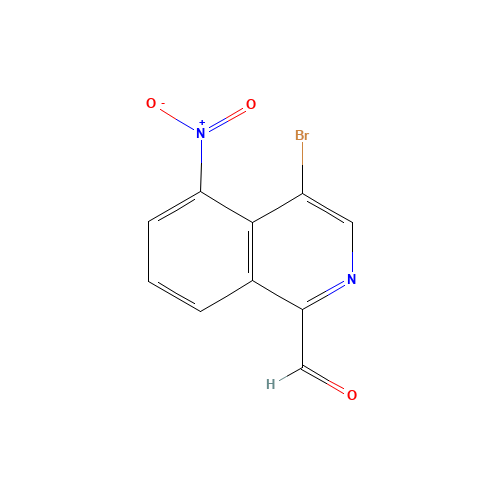 4-bromo-5-nitroisoquinoline-1-carbaldehyde (CAS: 171880-56-1) - Related Chemical Product