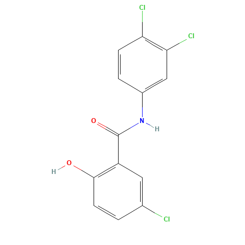 5-chloro-N-(3,4-dichlorophenyl)-2-hydroxybenzamide (CAS: 642-84-2) - Related Chemical Product