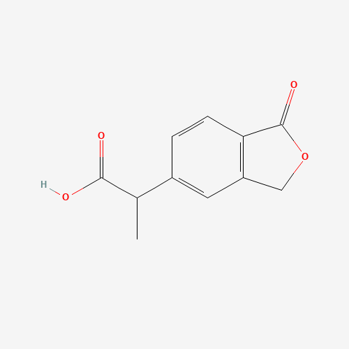 2-(1-oxo-3H-2-benzofuran-5-yl)propanoic acid (CAS: 1374574-09-0) - Related Chemical Product