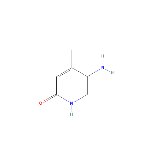5-amino-4-methyl-1H-pyridin-2-one (CAS: 946826-32-0) - Chemical Structure and Molecular Formula 