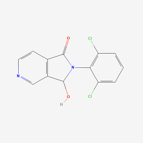 2-(2,6-dichlorophenyl)-3-hydroxy-3H-pyrrolo[3,4-c]pyridin-1-one (CAS: 1337881-94-3) - Related Chemical Product