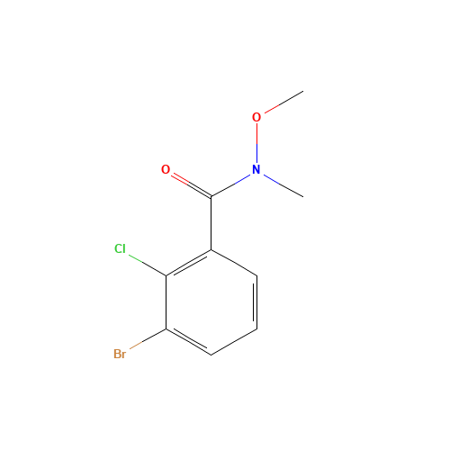 3-bromo-2-chloro-N-methoxy-N-methylbenzamide (CAS: 842135-29-9) - Related Chemical Product