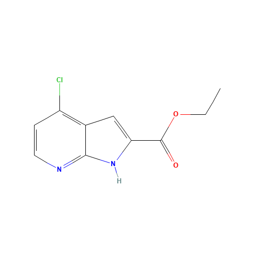 ethyl 4-chloro-1H-pyrrolo[2,3-b]pyridine-2-carboxylate (CAS: 1196151-72-0) - Related Chemical Product