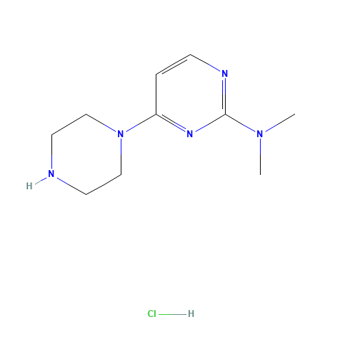 N,N-dimethyl-4-piperazin-1-ylpyrimidin-2-amine;hydrochloride (CAS: 1334148-62-7) - Related Chemical Product