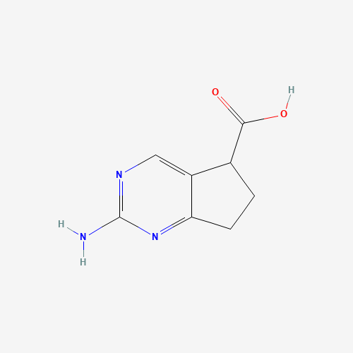 2-amino-6,7-dihydro-5H-cyclopenta[d]pyrimidine-5-carboxylic acid (CAS: 1426072-28-7) - Related Chemical Product