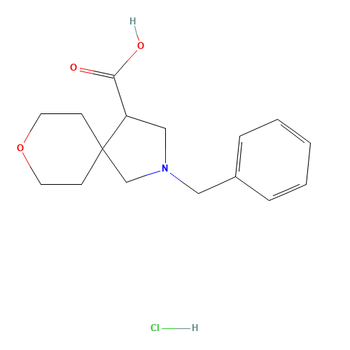 2-benzyl-8-oxa-2-azaspiro[4.5]decane-4-carboxylic acid;hydrochloride (CAS: 1227608-06-1) - Related Chemical Product