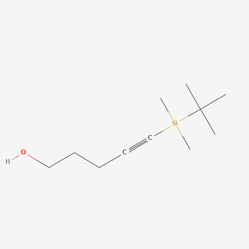 5-[tert-butyl(dimethyl)silyl]pent-4-yn-1-ol (CAS: 190852-73-4) - Related Chemical Product