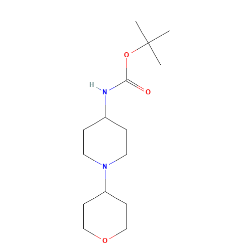 tert-butyl N-[1-(oxan-4-yl)piperidin-4-yl]carbamate (CAS: 873537-63-4) - Related Chemical Product