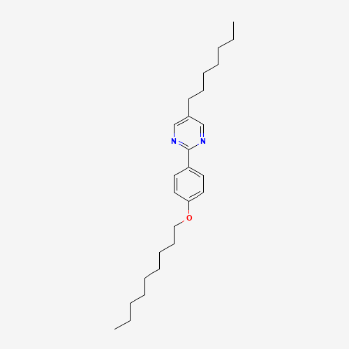 5-heptyl-2-(4-nonoxyphenyl)pyrimidine (CAS: 57202-40-1) - Related Chemical Product