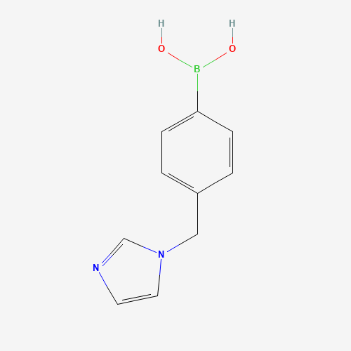 [4-(imidazol-1-ylmethyl)phenyl]boronic acid (CAS: 1228183-01-4) - Related Chemical Product