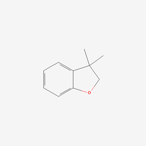3,3-dimethyl-2H-1-benzofuran (CAS: 13524-78-2) - Chemical Structure and Molecular Formula 