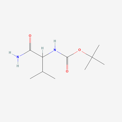 tert-butyl N-(1-amino-3-methyl-1-oxobutan-2-yl)carbamate (CAS: 73674-46-1) - Related Chemical Product