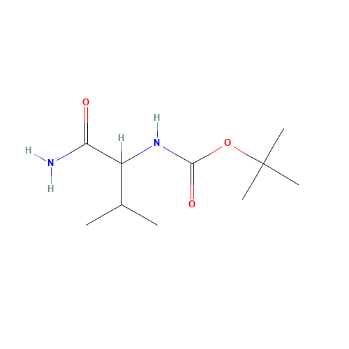 tert-butyl N-(1-amino-3-methyl-1-oxobutan-2-yl)carbamate (CAS: 73674-46-1) - Related Chemical Product