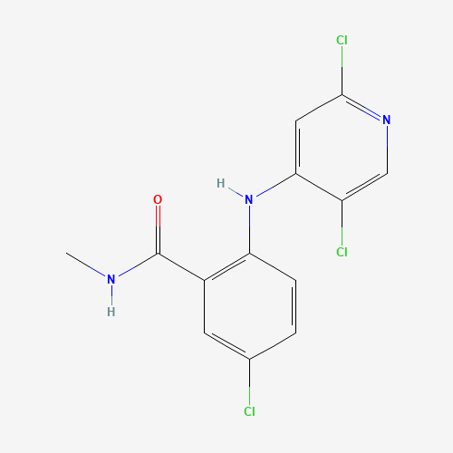 5-chloro-2-[(2,5-dichloropyridin-4-yl)amino]-N-methylbenzamide (CAS: 1224888-15-6) - Related Chemical Product