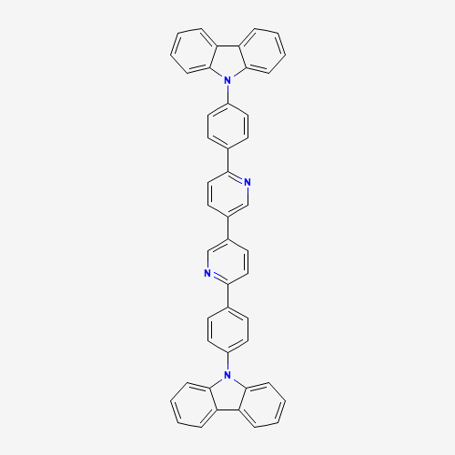 9-[4-[5-[6-(4-carbazol-9-ylphenyl)pyridin-3-yl]pyridin-2-yl]phenyl]carbazole (CAS: 1365756-87-1) - Related Chemical Product