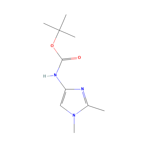 tert-butyl N-(1,2-dimethylimidazol-4-yl)carbamate (CAS: 1434054-30-4) - Related Chemical Product