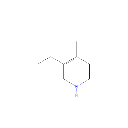 5-ethyl-4-methyl-1,2,3,6-tetrahydropyridine (CAS: 1373224-85-1) - Chemical Structure and Molecular Formula 