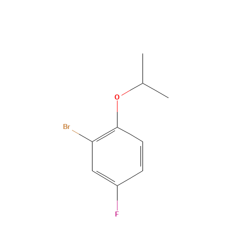 2-bromo-4-fluoro-1-propan-2-yloxybenzene (CAS: 202865-79-0) - Related Chemical Product