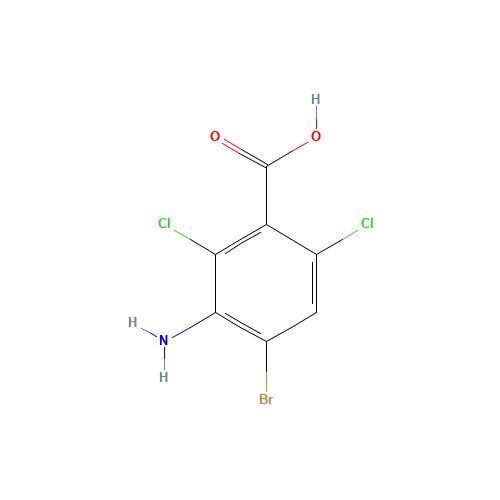 3-amino-4-bromo-2,6-dichlorobenzoic acid (CAS: 1415124-69-4) - Related Chemical Product