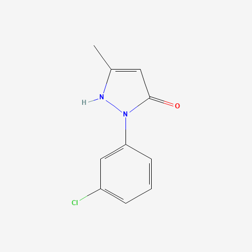 2-(3-chlorophenyl)-5-methyl-1H-pyrazol-3-one (CAS: 20629-91-8) - Related Chemical Product