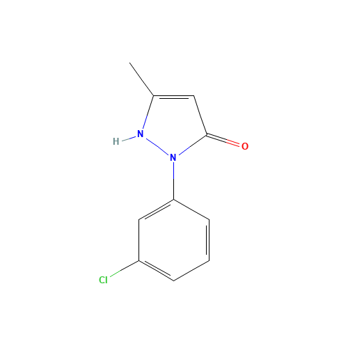 2-(3-chlorophenyl)-5-methyl-1H-pyrazol-3-one (CAS: 20629-91-8) - Related Chemical Product