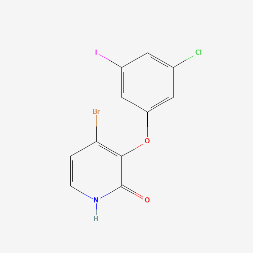4-bromo-3-(3-chloro-5-iodophenoxy)-1H-pyridin-2-one (CAS: 1338226-13-3) - Related Chemical Product