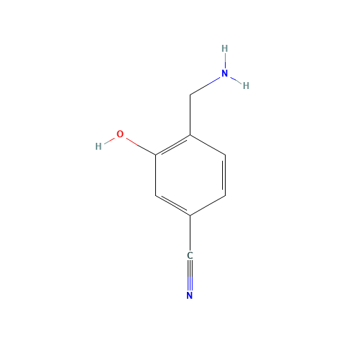 4-(aminomethyl)-3-hydroxybenzonitrile (CAS: 741670-77-9) - Related Chemical Product
