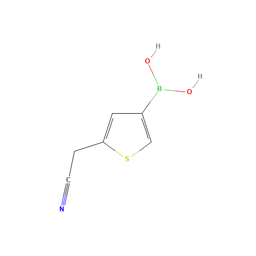 [5-(cyanomethyl)thiophen-3-yl]boronic acid (CAS: 1065185-02-5) - Related Chemical Product
