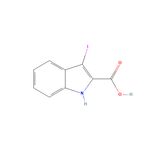 3-iodo-1H-indole-2-carboxylic acid (CAS: 167631-58-5) - Related Chemical Product