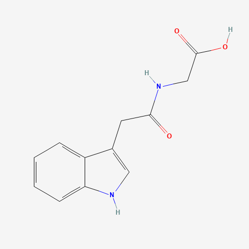 2-[[2-(1H-indol-3-yl)acetyl]amino]acetic acid (CAS: 13113-08-1) - Related Chemical Product