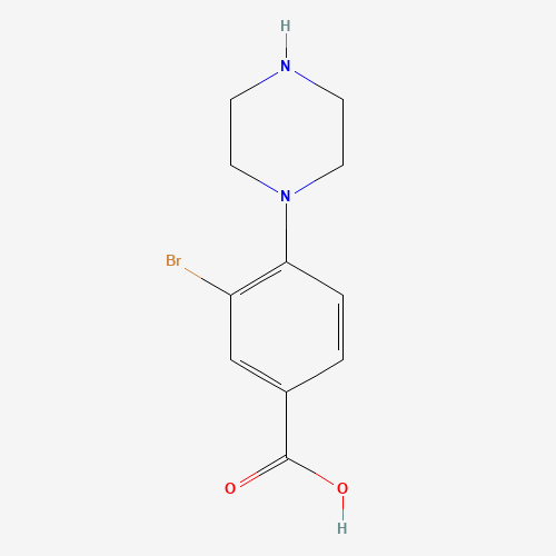 3-bromo-4-piperazin-1-ylbenzoic acid (CAS: 1131594-67-6) - Related Chemical Product