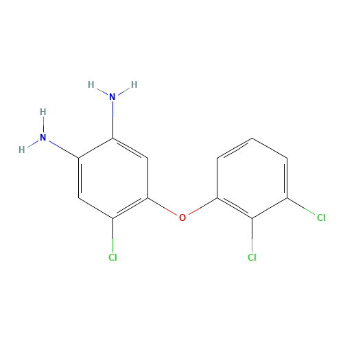 4-chloro-5-(2,3-dichlorophenoxy)benzene-1,2-diamine (CAS: 139369-42-9) - Related Chemical Product