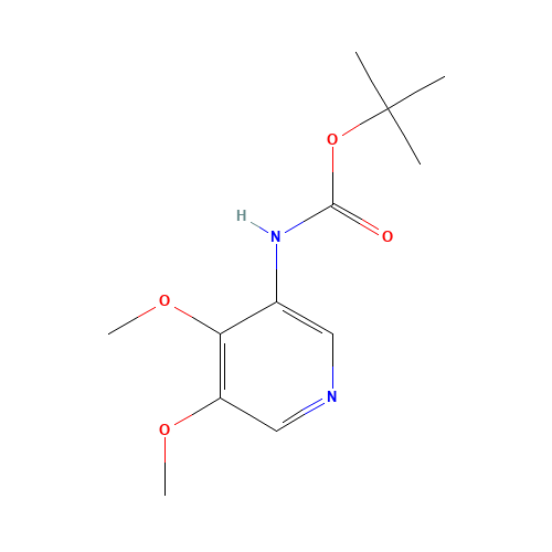 tert-butyl N-(4,5-dimethoxypyridin-3-yl)carbamate (CAS: 1049677-55-5) - Related Chemical Product