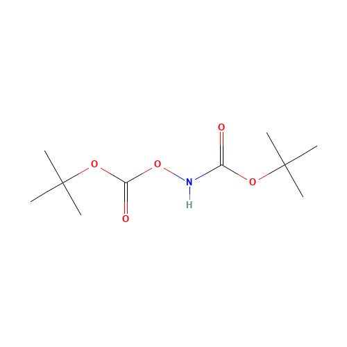 tert-butyl [(2-methylpropan-2-yl)oxycarbonylamino] carbonate (CAS: 85006-25-3) - Chemical Structure and Molecular Formula 