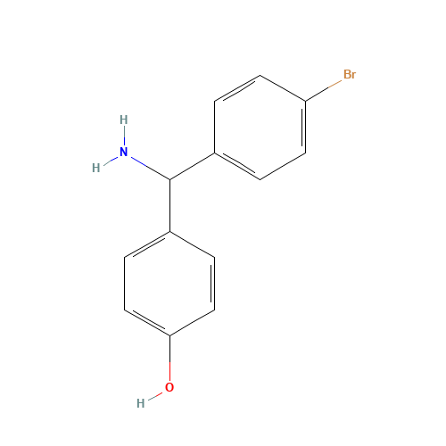 4-[amino-(4-bromophenyl)methyl]phenol (CAS: 886362-83-0) - Related Chemical Product