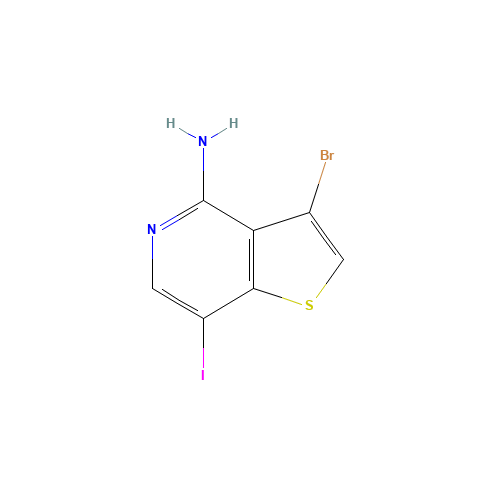3-bromo-7-iodothieno[3,2-c]pyridin-4-amine (CAS: 799293-91-7) - Related Chemical Product