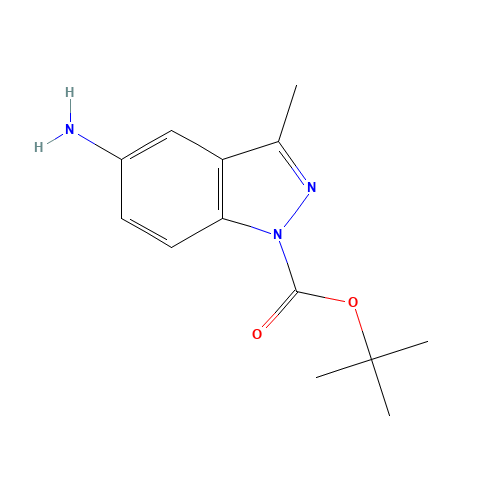 tert-butyl 5-amino-3-methylindazole-1-carboxylate (CAS: 599183-32-1) - Related Chemical Product