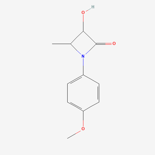 3-hydroxy-1-(4-methoxyphenyl)-4-methylazetidin-2-one (CAS: 159700-07-9) - Related Chemical Product