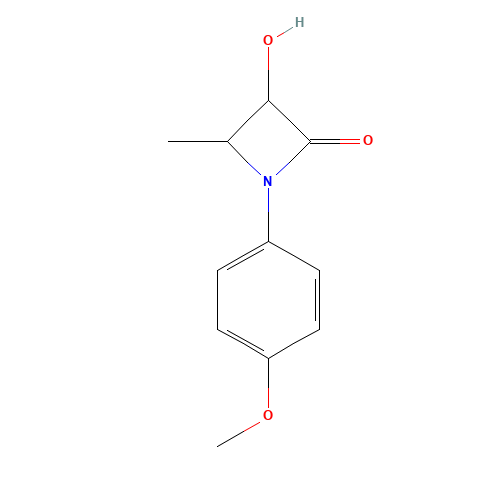 3-hydroxy-1-(4-methoxyphenyl)-4-methylazetidin-2-one (CAS: 159700-07-9) - Related Chemical Product