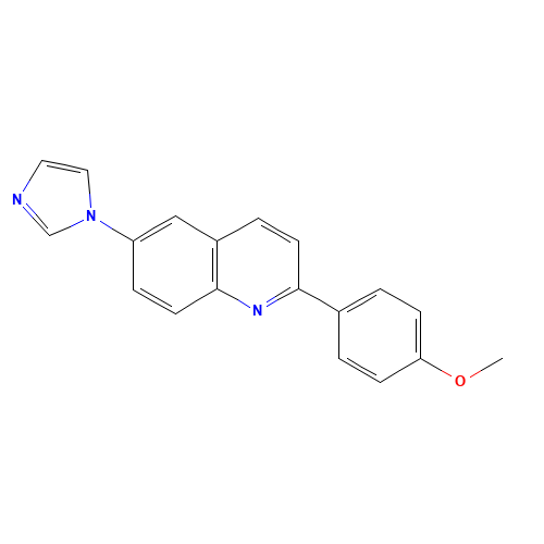 6-imidazol-1-yl-2-(4-methoxyphenyl)quinoline (CAS: 1201902-09-1) - Related Chemical Product