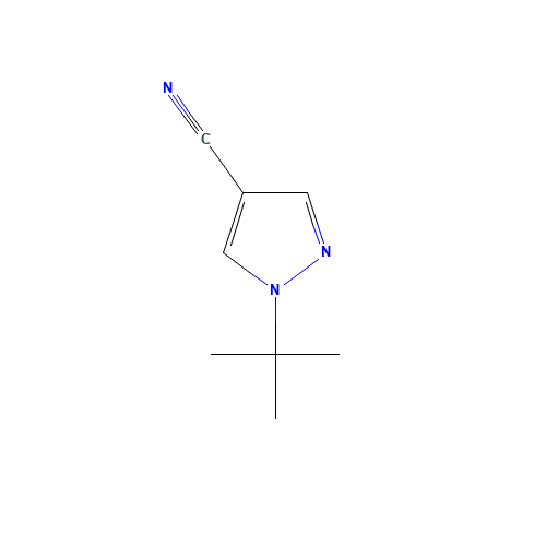 1-tert-butylpyrazole-4-carbonitrile (CAS: 149139-43-5) - Related Chemical Product