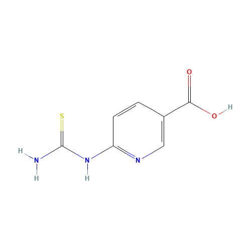 6-(carbamothioylamino)pyridine-3-carboxylic acid (CAS: 639858-73-4) - Related Chemical Product